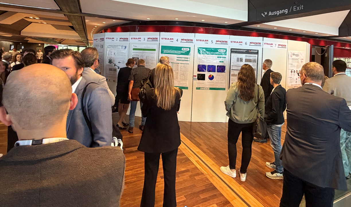 Die gut besuchte Ausstellung der Postertafeln.